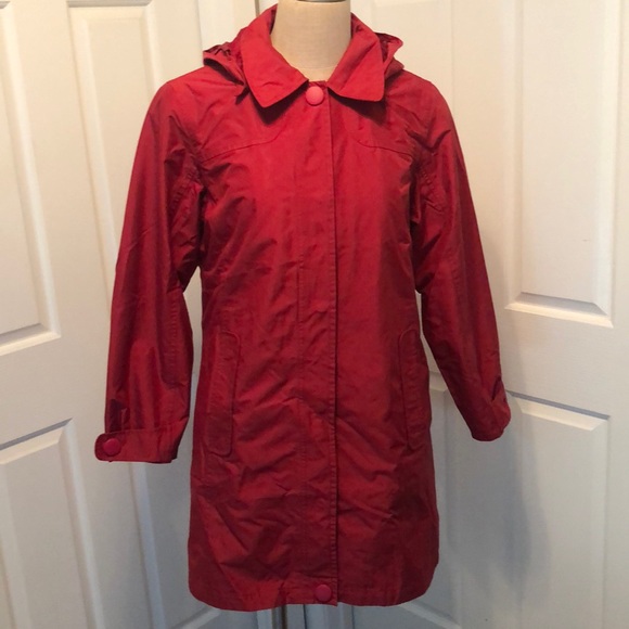 L.L. Bean Jackets & Coats Llbean Womens Rain Coat Medium Poshmark